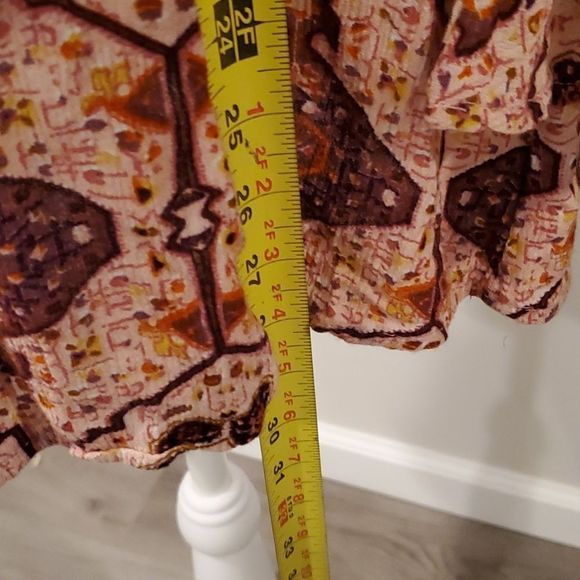 Alter'd State multi Color print boho blouse, M - Picture 4 of 6